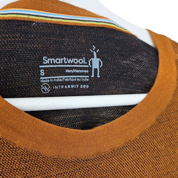 Smartwool Mens Intraknit Thermal Merino Blend Baselayer Crew Neck Long Sleeve, S - Picture 3 of 9